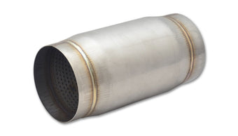 compare product Vibrant SS Race Muffler 4in inlet/outlet x 9in long
