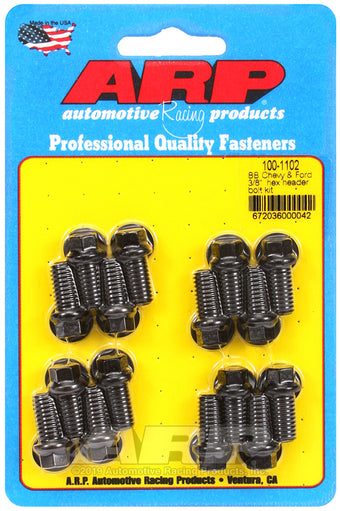 compare product ARP Big Block Chevy & Ford 3/8in Hex Header Bolt Kit