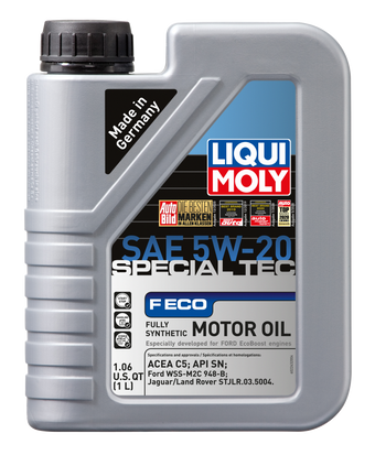compare product LIQUI MOLY 1L Special Tec F ECO Motor Oil SAE 5W20