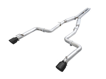 compare product AWE Tuning 2017+ Dodge Charger 5.7L Track Edition Exhaust - Diamond Black Tips