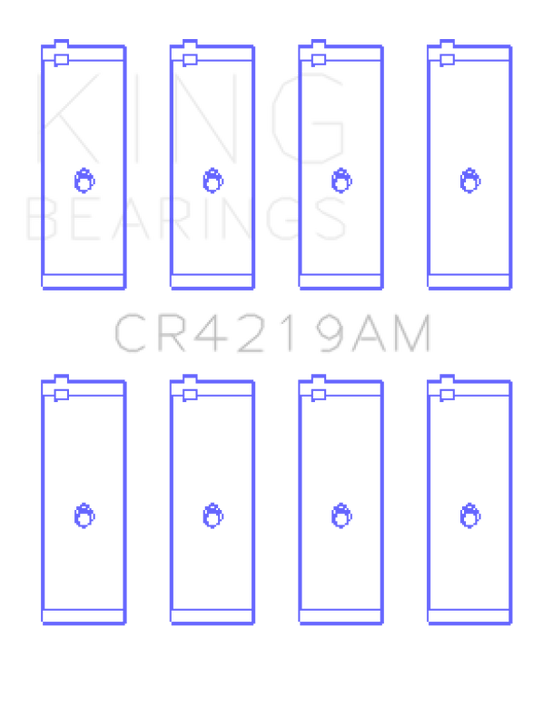 King Engine Bearings Toyota 1RZ Connecting Rod Bearing Set