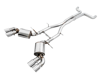 compare product AWE Tuning 16-19 Chevy Camaro SS Non-Res Cat-Back Exhaust -Touring Edition (Quad Chrome Silver Tips)