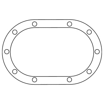 compare product Cometic Sprint Midget Quick Change Gear Housing .032in AFM Differential Cover Gasket - 10 Bolt