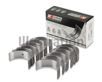 compare product King Engine Bearings Chrysler 170CI 2.8L/198CI 3.2L/225CI 3.7L Rod Bearings (Size 0.40 Oversized)