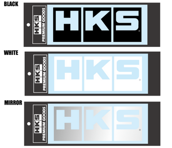 compare product HKS LOGO Sticker W220 WHITE