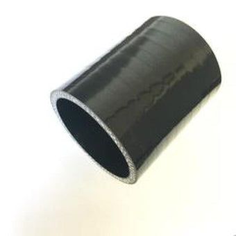 compare product Ticon Industries 4-Ply Black 2.25in Straight Silicone Coupler
