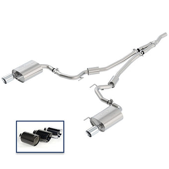 compare product Ford Racing 2018 Mustang 2.3L Ecoboost Cat-Back Sport Exhaust System w/Chrome Tips
