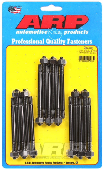 compare product ARP Dart Brodix & B&B valve cover stud kit
