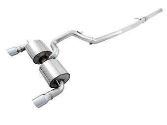 compare product AWE Tuning Ford Focus RS Touring Edition Cat-Back Exhaust- Non-Resonated - Chrome Silver Tips