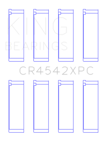 compare product King Engine Bearings Honda K-Series pMaxKote Performance Rod Bearing Set - Size STD