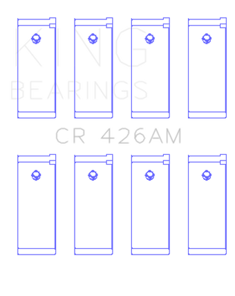 compare product King Engine Bearings Datsun E13/E15/(Size +1.0mm) Connecting Rod Bearing Set