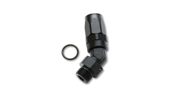 compare product Vibrant Male -16AN to -16AN ORB 45 Degree Hose End Fitting