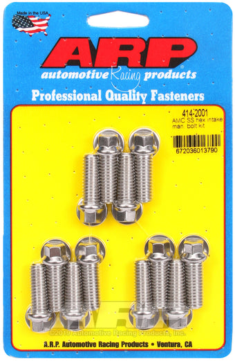 compare product ARP AMC SS Hex Intake Manifold Bolt Kit