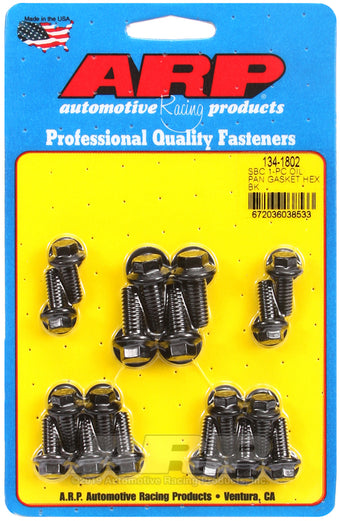 compare product ARP SB Chevy 1-pc Oil Pan Gasket Hex Bolt Kit