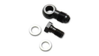 compare product Vibrant -4AN Male Banjo Fitting 10mm x 1.5 Metric Aluminum + 2 Washers