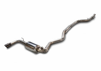compare product AWE Tuning 13-18 BMW 320i (F30) Touring Edition Exhaust w/ Performance Mid Pipe - Diamond Blk Tips
