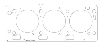 compare product Cometic Chrysler EGF/EGG/EGJ/EGK/EGQ/EGS SOHC V6 .075in MLS Cylinder Head Gasket - 96.5mm Bore - LHS