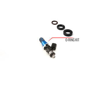 compare product Injector Dynamics O-Ring/Seal Service Kit for Injector w/ 11mm Top Adapter and -204 Lower Cushion.