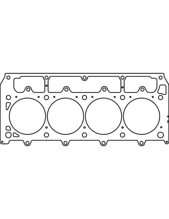 compare product Cometic GM LSX Gen-4 Small Block V8 .060in MLX Cylinder Head Gasket - 4.200in Bore - RHS