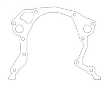 compare product Cometic Ford 351C 335 Series V8 .020in Rubber Coated Steel Timing Cover Gasket