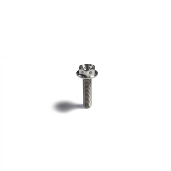 compare product Ticon Industries Titanium Bolt Flanged M6x20x1TP 10mm 6pt Head Drilled