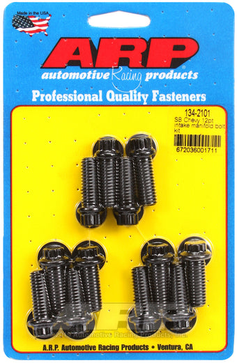 compare product ARP SB Chevy 12pt Intake Manifold Bolt Kit (3/8 Socket)