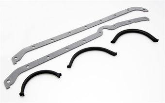 compare product Cometic Chevy Gen1 Small Block V8 .094in Fiber Oil Pan Gasket Kit Left Side Thick & Thin Front Seals
