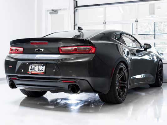 AWE Tuning 16-19 Chevrolet Camaro SS Axle-Back Exhaust - Track Edition (Diamond Black Tips)