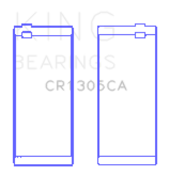 compare product King Engine Bearings Cummins 4Bta/4Btaa/6Bt/6Bta (Size +0.75mm) Connecting Rod Bearing Set