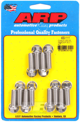 compare product ARP SB Chevy SS Hex Header Bolt Kit