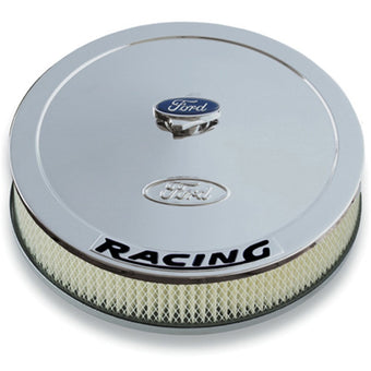 compare product Ford Racing Air Cleaner Kit - Chrome w/ Black Emblem