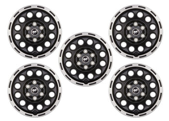compare product Ford Racing 21-23 Bronco 17x8.0 Wheel Kit - Machined Face