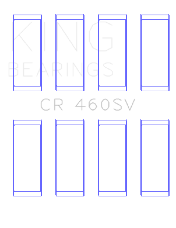 King Engine Bearings Audi/VW 1.9L/2.0L TDI Diesel Connecting Rod Bearings Set - Size +0.25mm
