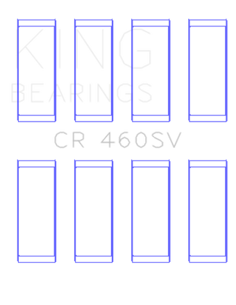 compare product King Engine Bearings Audi/VW 1.9L/2.0L TDI Diesel Connecting Rod Bearings Set - Size +0.25mm