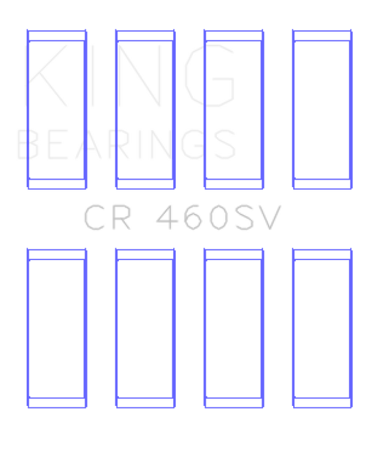 King Engine Bearings Audi/VW 1.9L/2.0L TDI Diesel Connecting Rod Bearings Set Size +0.50mm