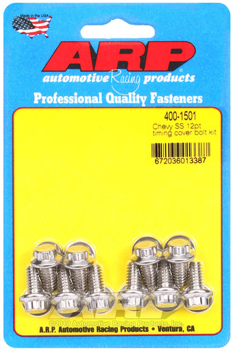 compare product ARP Chevy SS 12pt Timing Cover Bolt Kit