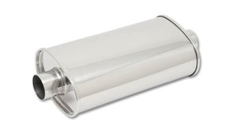 compare product Vibrant StreetPower Oval Muff 5in x 9in x 15in long body 4in inlet I.D. x 4in outlet Center-Center