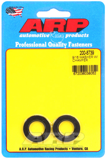 compare product ARP 9/16 ID 1.00 OD chamfer washer