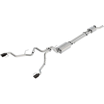 compare product Ford Racing 2017 Ford Raptor 3.5L Touring Cat-Back Exhaust System w/ Black Tips (No Drop Ship)