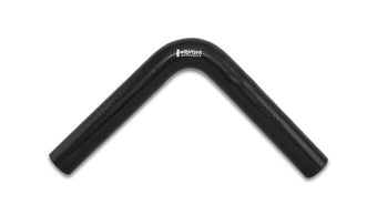 compare product Vibrant 4 Ply Reinforced Silicone Elbow Connector - 1.25in ID x 8in Leg 90 Deg Elbow (BLACK)