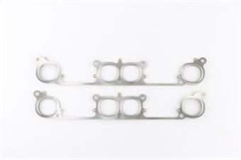 compare product Cometic Chevy Gen-1 Small Block V8 .030in MLS Exhaust Manifold Gasket Set - Brodix/All Pro (7 Bolt)