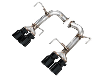 compare product AWE Tuning 22-25 Subaru VB WRX Track Edition Axle-Back Exhaust - Diamond Black Tips