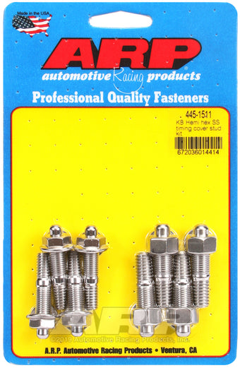 compare product ARP KB Hemi SS Hex Timing Cover Stud Kit