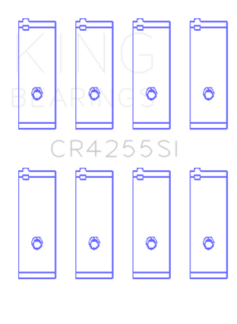 compare product King Engine Bearings G.M.C. /Quard 4 1996/Up (Size +0.25mm) Connecting Rod Bearing Set