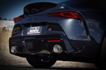 compare product HKS SUPER TURBO MUFFLER MAT GR SUPRA DB22 URBAN MATTE EDITION