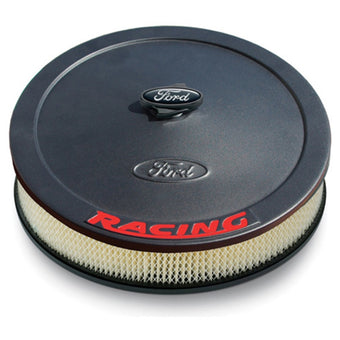 compare product Ford Racing Air Cleaner Kit - Black Crinkle Finish w/ Red Emblem