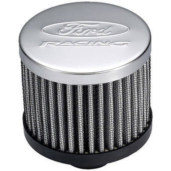 compare product Ford Racing Push In Valve Cover Breather Filter w/Ford Racing Logo Top