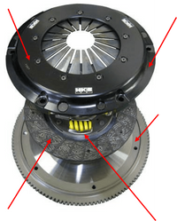 HKS 2022+ Toyota GR86 / 2022+ Subaru BRZ LA Clutch Kit