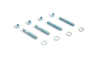 compare product Cometic Carburetor Studs 2in Zinc Plated - Set of 4 With Washers and Nuts