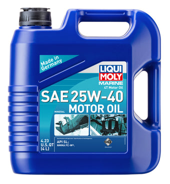 compare product LIQUI MOLY 4L Marine 4T Motor Oil 25W40